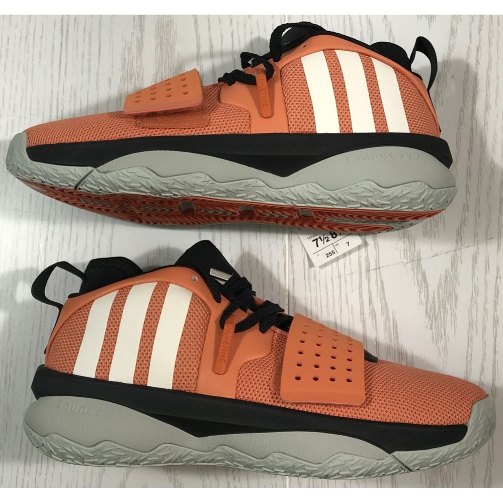 Adidas Dame 8 EXTPLY Mens Shoes Size 7.5 Orange Basketball APE 779001 New No Box